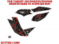 Preview: Camo Schwarz-Rot für TGB Target